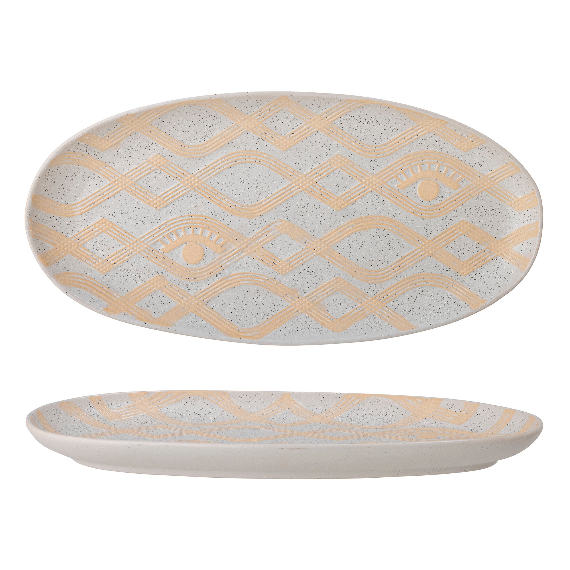 Newa - Tray - Natural - Stoneware