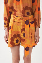 Pantalón corto Suny - Marrón