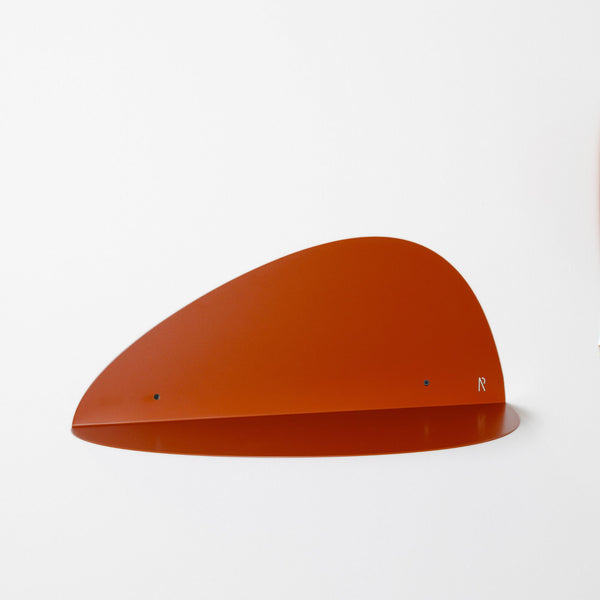 Le Complice - Étagère Murale - Acier - Terracotta Mat