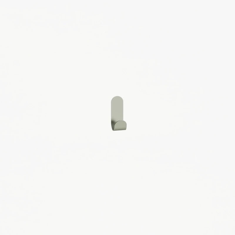 Le Malin - Patère Murale - Acier - Gris Olive
