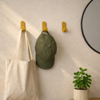 Le Malin - Wall Hook - Steel - Matt Ochre Yellow