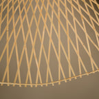 Jipi - Bamboo Pendant Lamp With White Wire