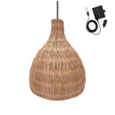 Bella - Suspension Solaire - Rotin - Beige