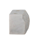Magie - Portavelas - Blanco - Mármol
