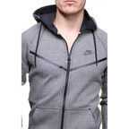 Nike Sportswear Tech Fleece Windrunner Hoodie - Gray