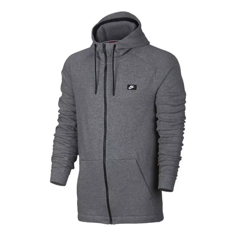 Nike Modern Hoodie Full Zip Sweatshirt - Gray