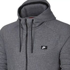 Nike Modern Hoodie Full Zip Sweatshirt - Gray