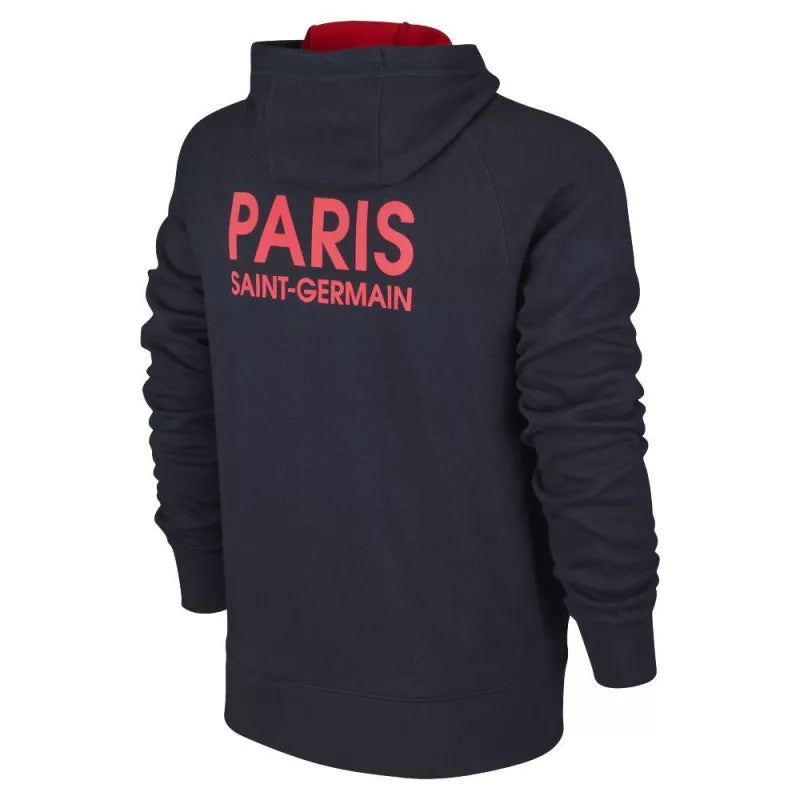 Nike Psg Aw77 Covert Full Zip Hoody Sweatshirt - Blue