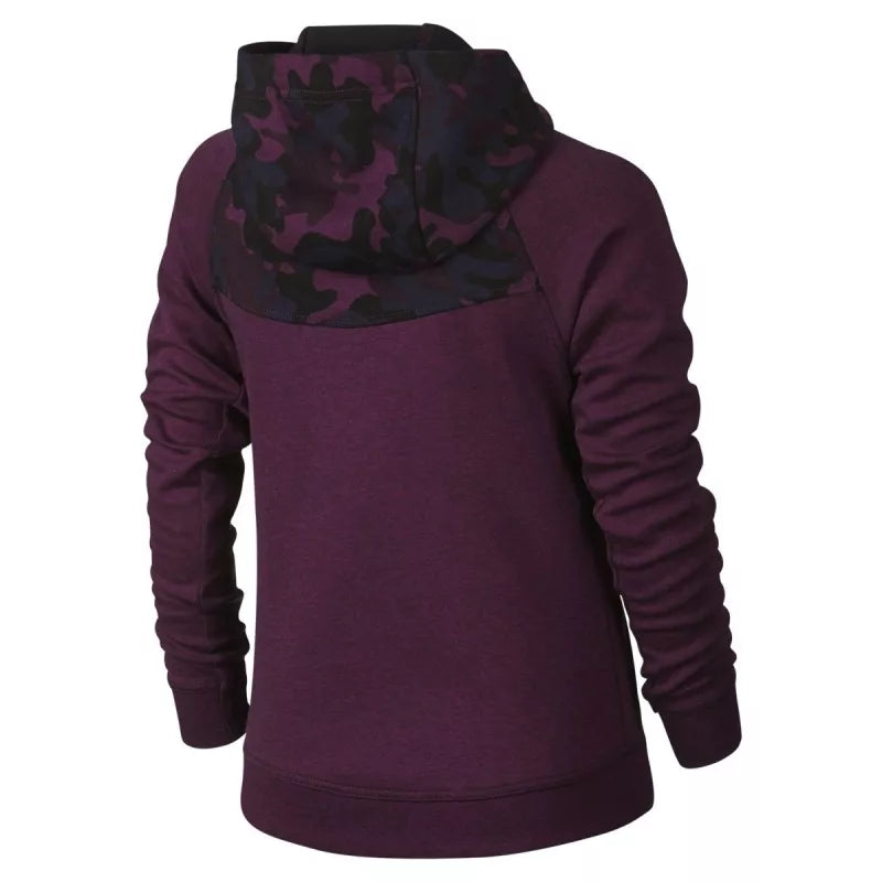Nike Tech Fleece Windrunner Junior Sweatshirt - Purple