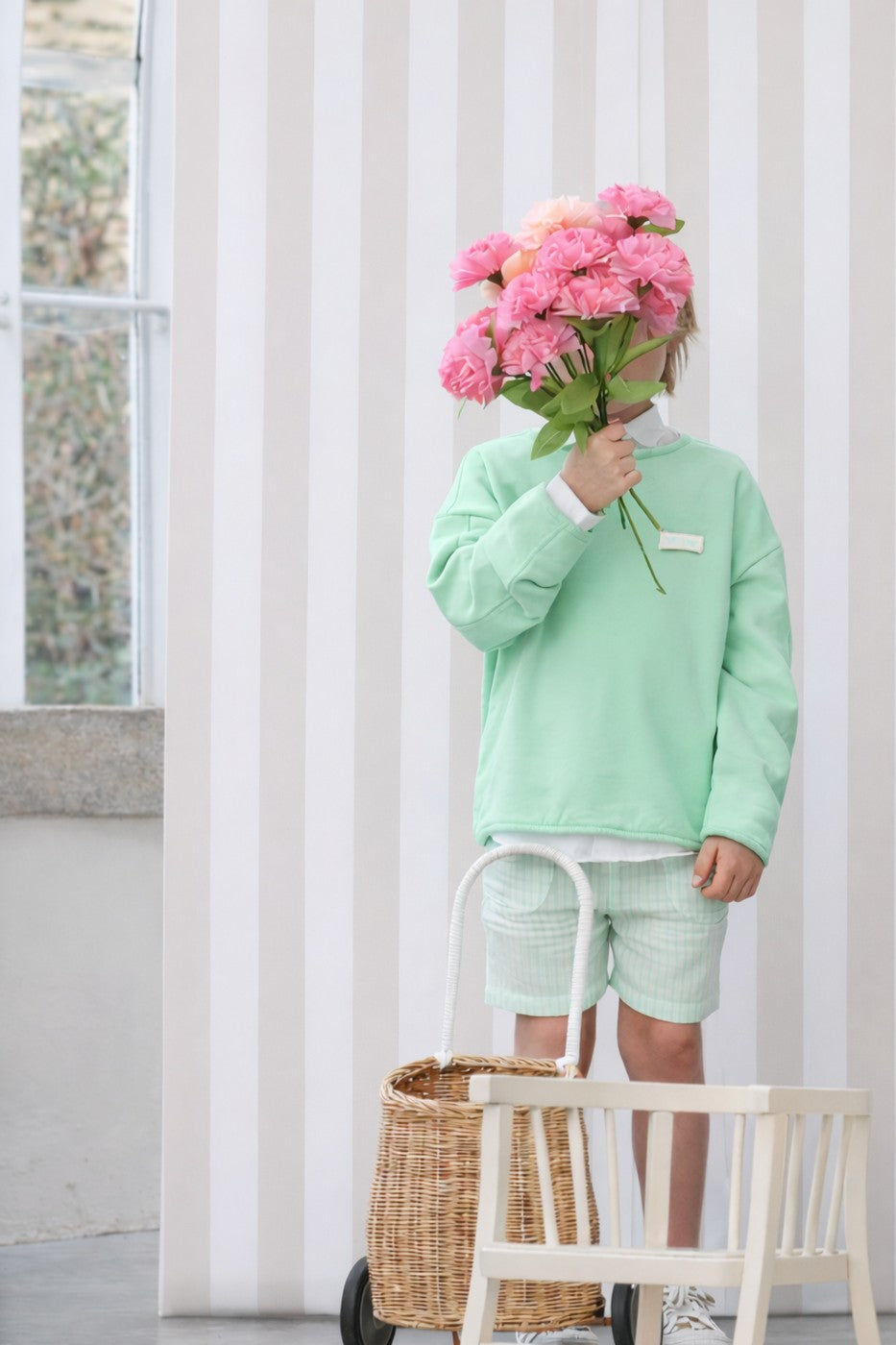 Men Sweatshirt Solal Mint - Child Boy - Mint