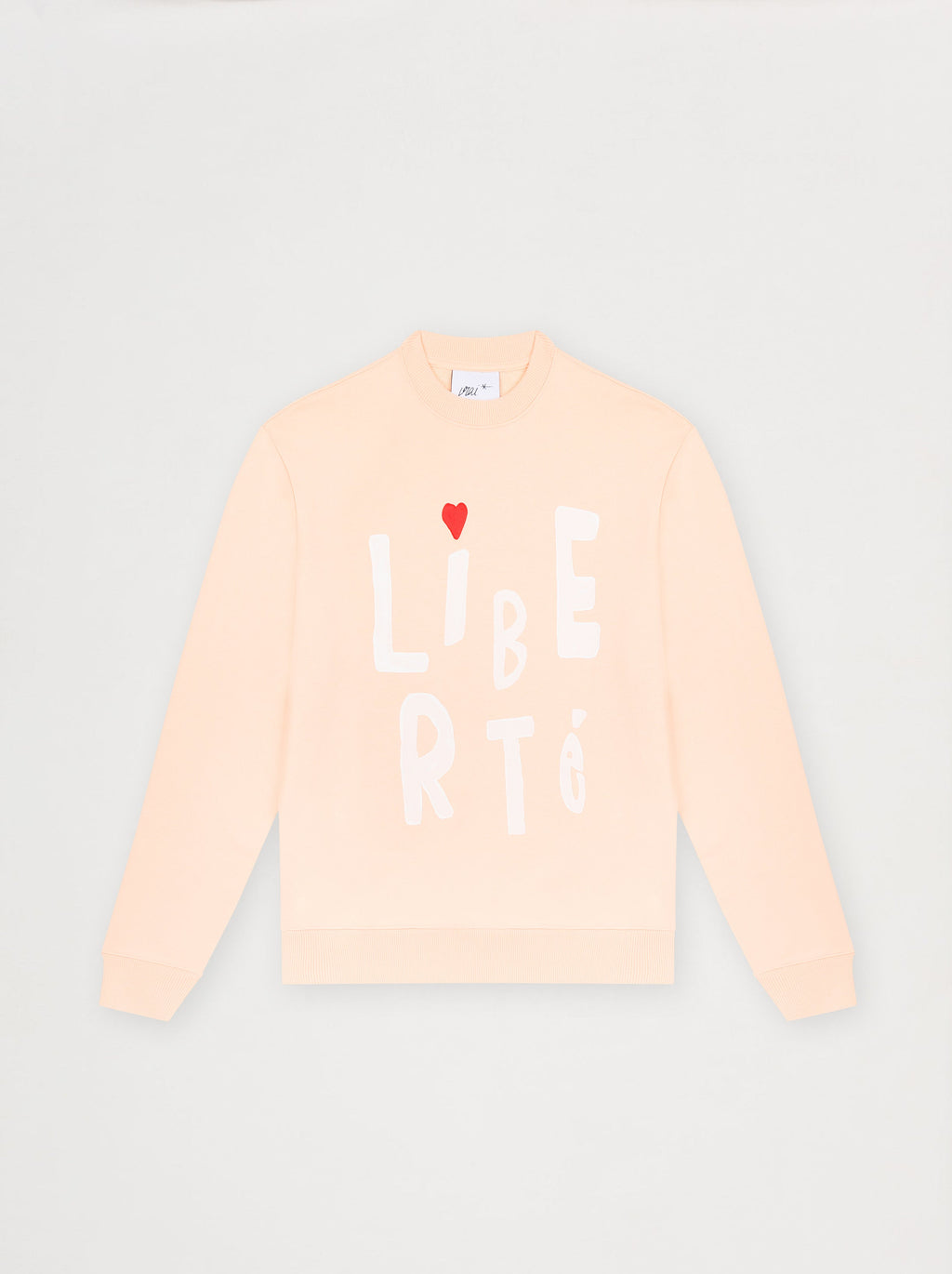 Apricot Brushstroke Unisex Sweatshirt