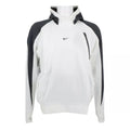Sweatshirt À Capuche Ecru/Gris