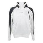 Sweatshirt À Capuche Ecru/Gris