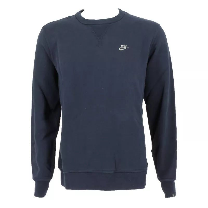 Sweat Nike Aw77 Contender Crew Neck - Marine/Gris