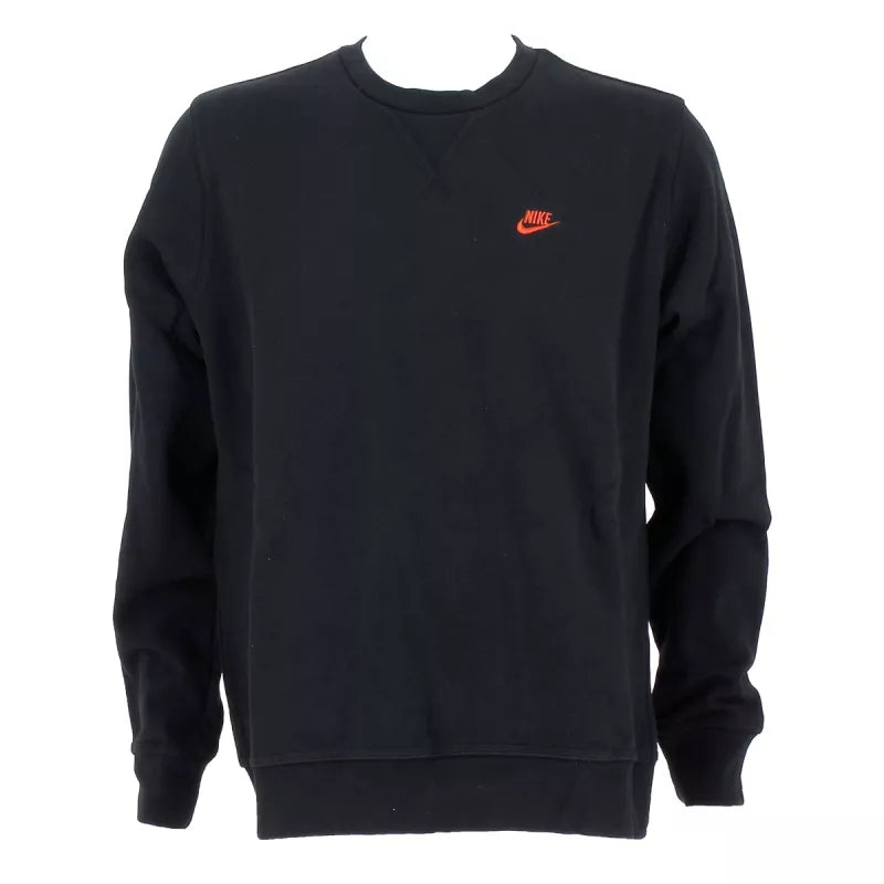 Sweat Nike Aw77 Contender Crew Neck - Noir/Orange