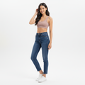 Camiseta sin mangas corta Urban Cut - Malva - Mujer