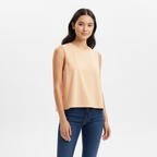 Urban Cut Tank Top - Peach - Women's