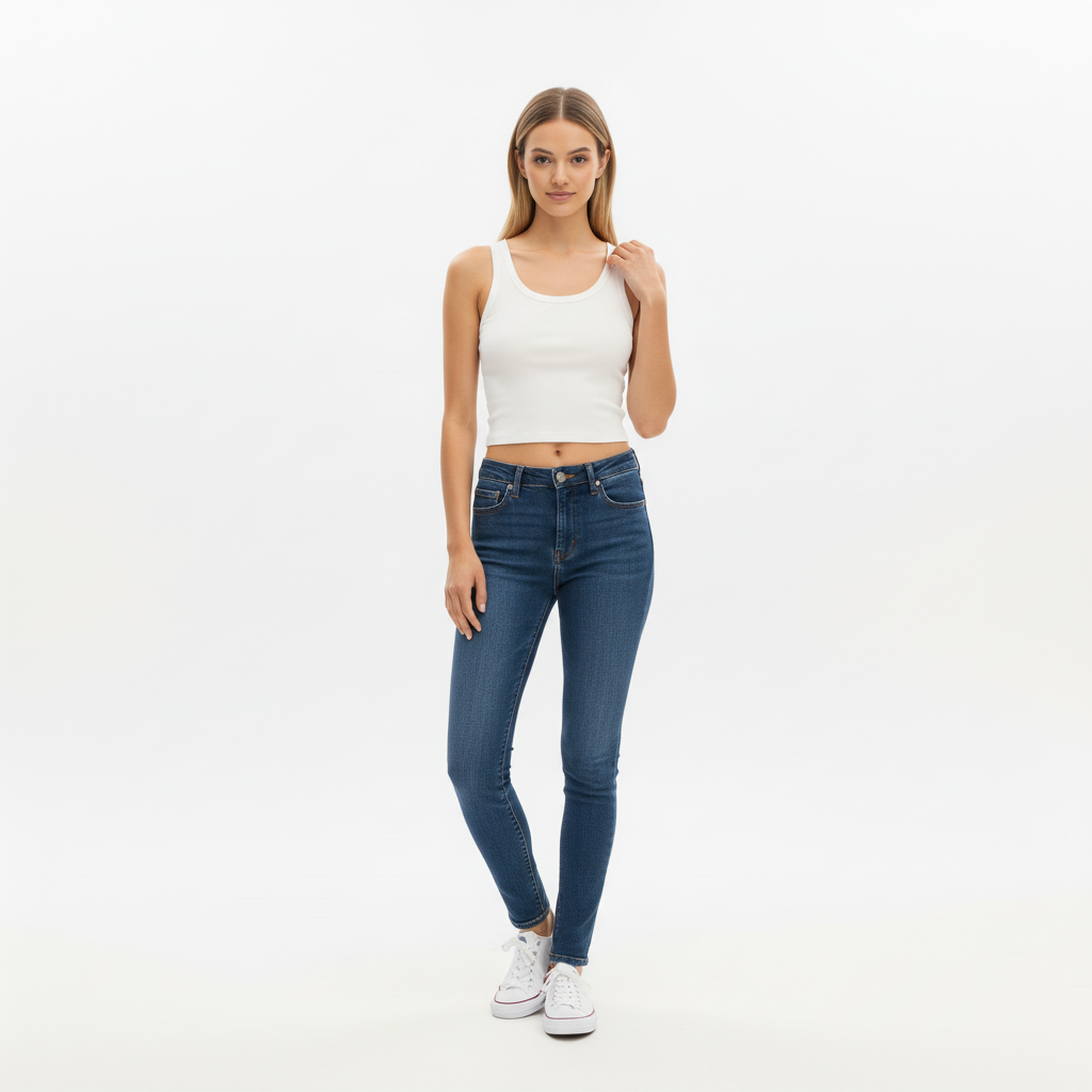 Débardeur Urban Tank Crop - Dirty White - Femme