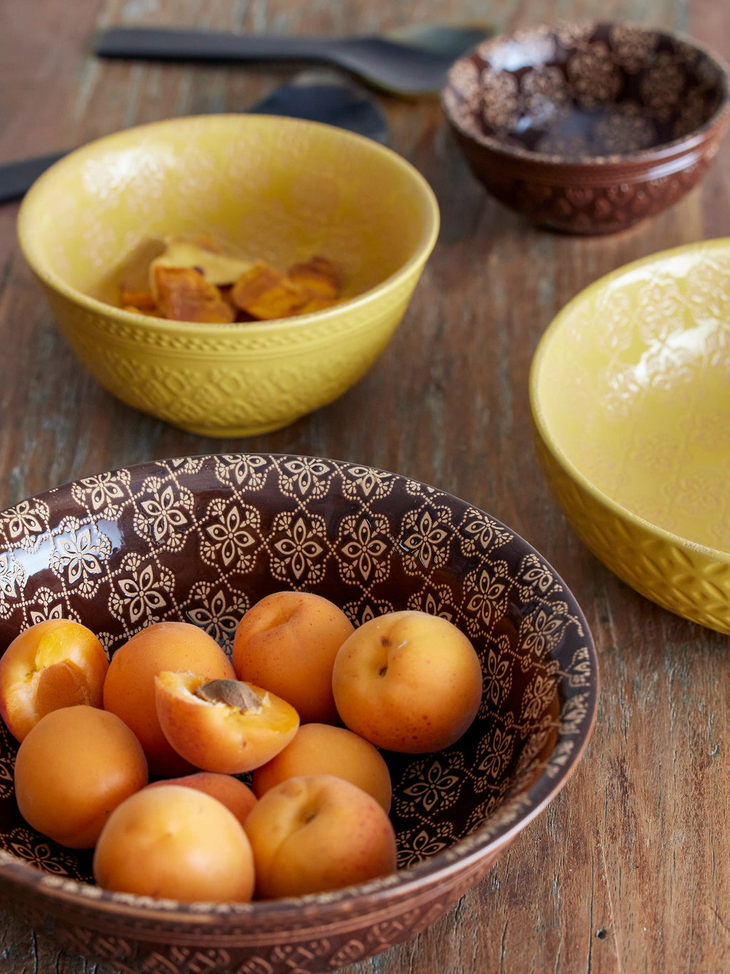 Marsala - Set of 6 Bowls - Yellow - Stoneware