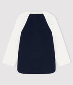 T-Shirt - Blanc Et Bleu Marine - Bébé Garçon