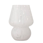 Halim - Set of 4 Vases - White - Glass