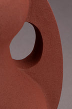 Thiago M - Vase - Aluminium - Rouge Terracotta