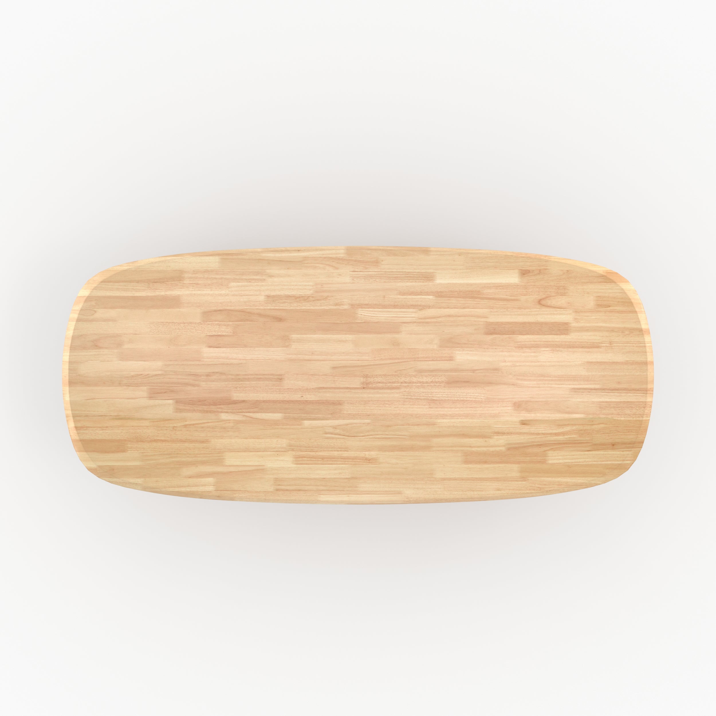 Aladin - Rectangular Table in Light Solid Rubberwood for 10 People