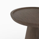 Côme - Table D'Appoint En Placage Noyer