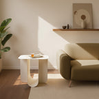 Blum - Mesa auxiliar - Metal - Beige