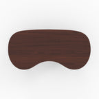 Brandan - Mindi Dark Organic Solid Wood Coffee Table