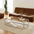 Maggy - Table Basse - Orange Foncé