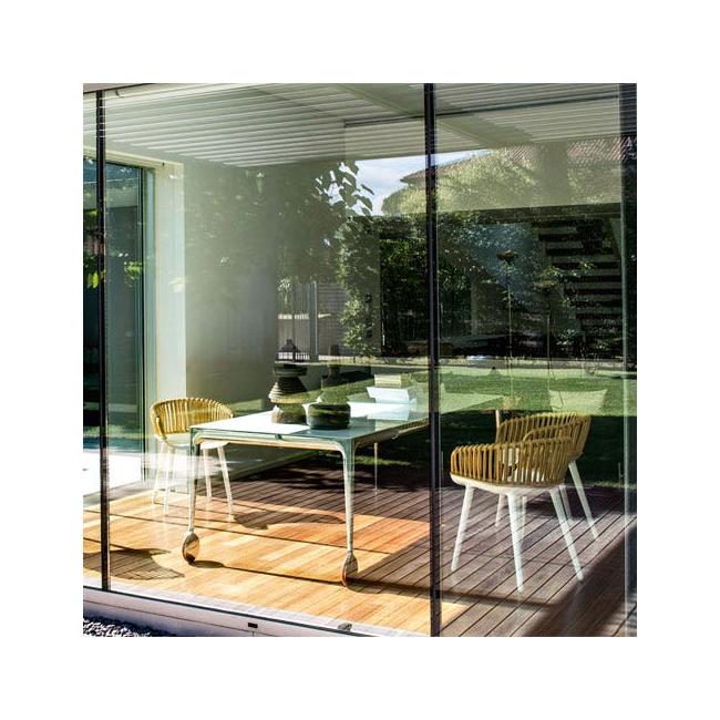MAGIS - Table Big Will 290 X 125 Cm De Magis - Aluminium Poli / Blanc