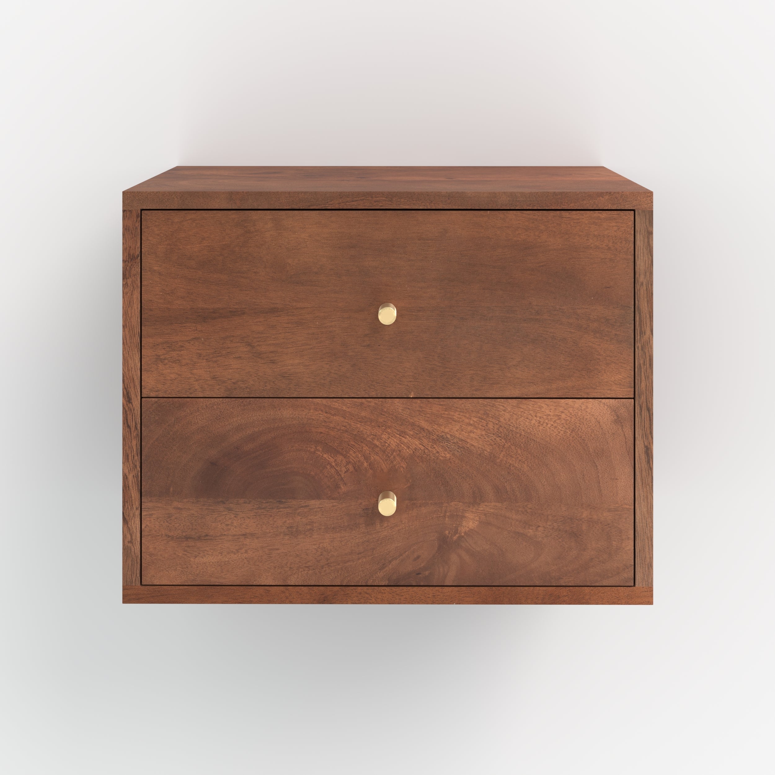 Oréa - Suspended Bedside Table in Mango Wood