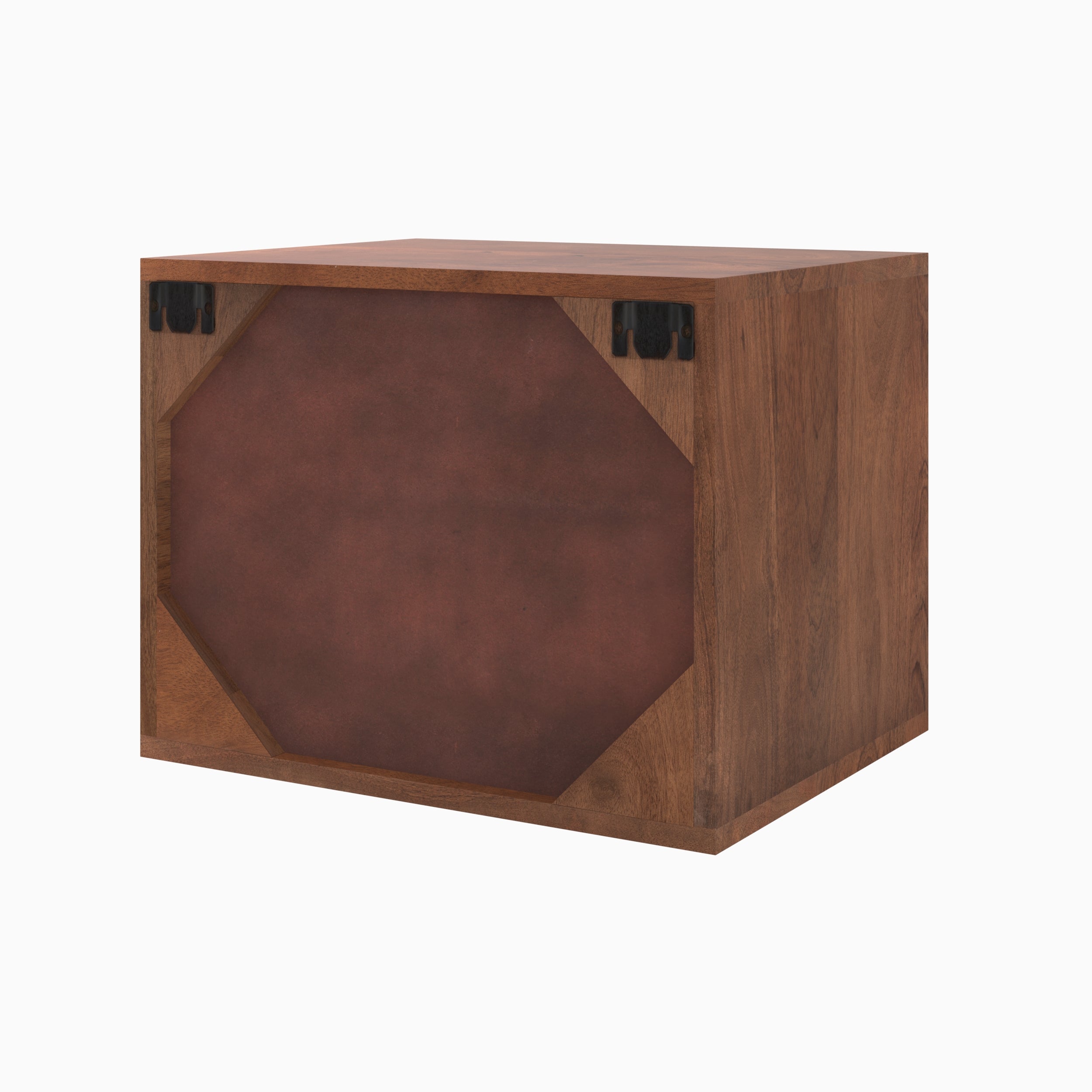 Oréa - Suspended Bedside Table in Mango Wood