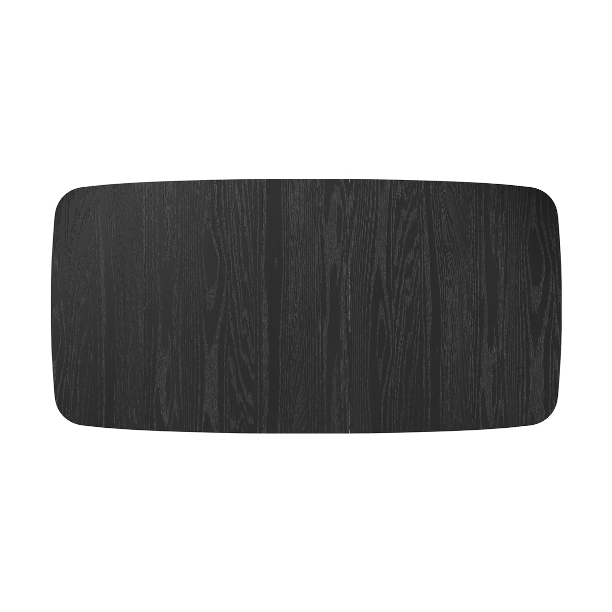 Oman - Table Rectangulaire 4/6 Personnes Extensible En Bois Noir
