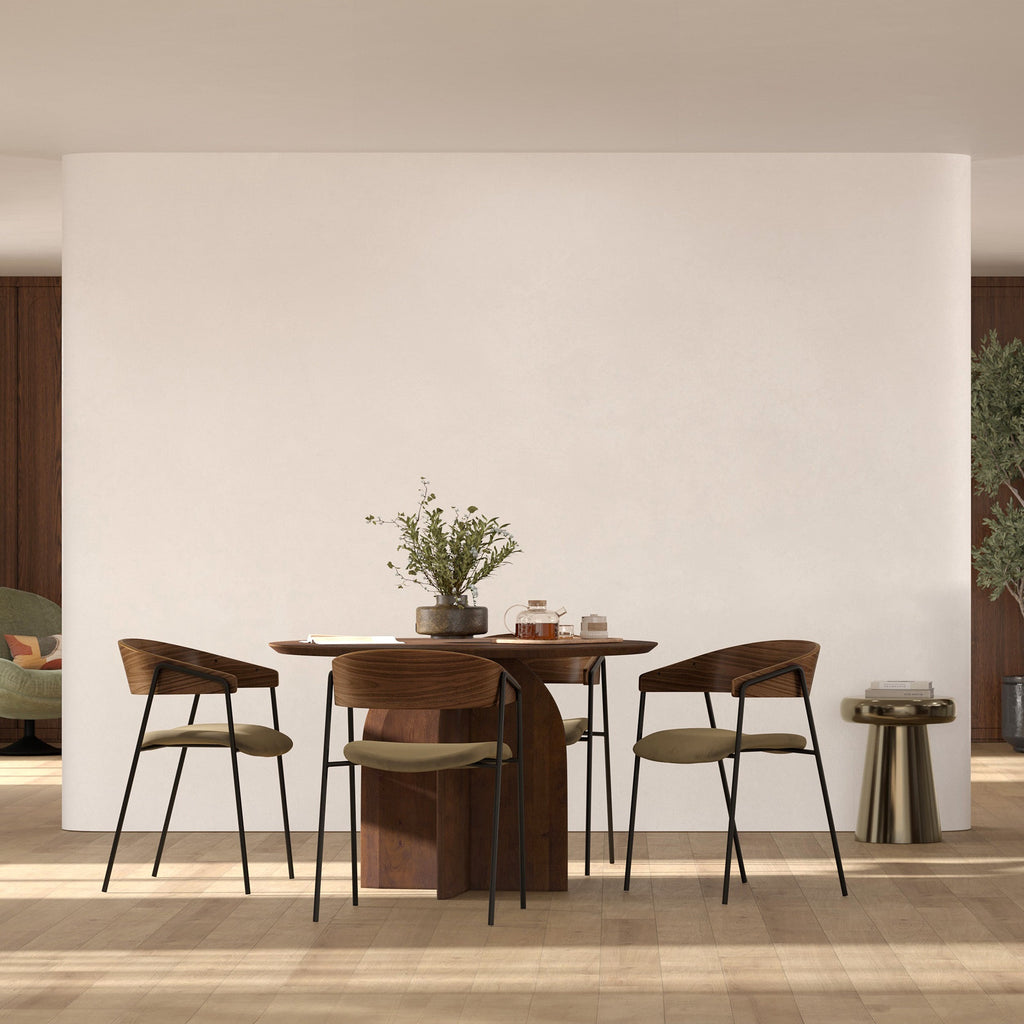 Caïpi - Round Mango Wood Table 4 Places