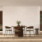 Caïpi - Round Mango Wood Table 4 Places