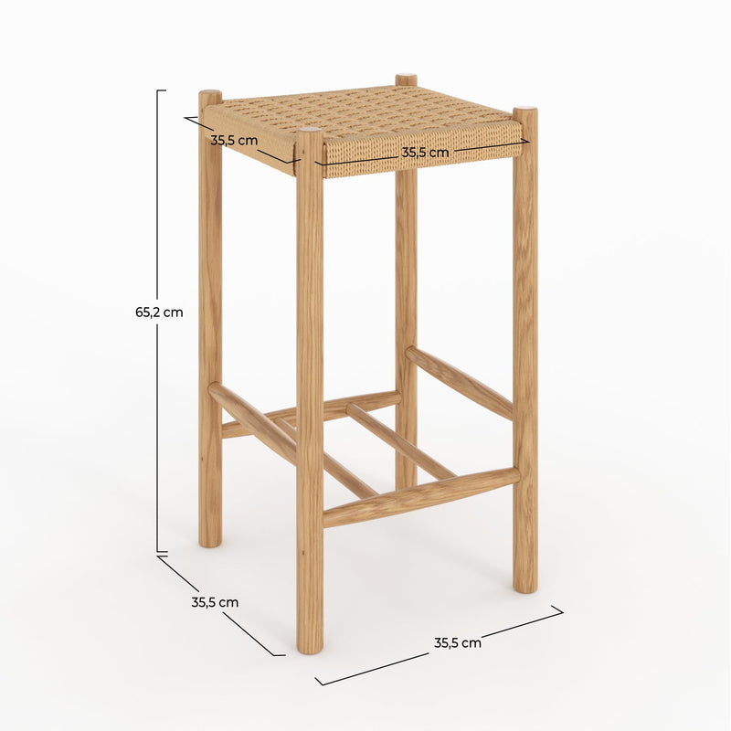 Taburete de bar Kepler 65 cm