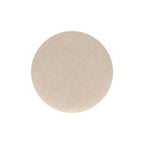 Vahina - Lot De 2 Tabourets Pour Îlot Central En Tissu Beige
