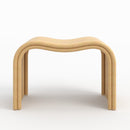 Wave - Tabouret En Rotin Naturel