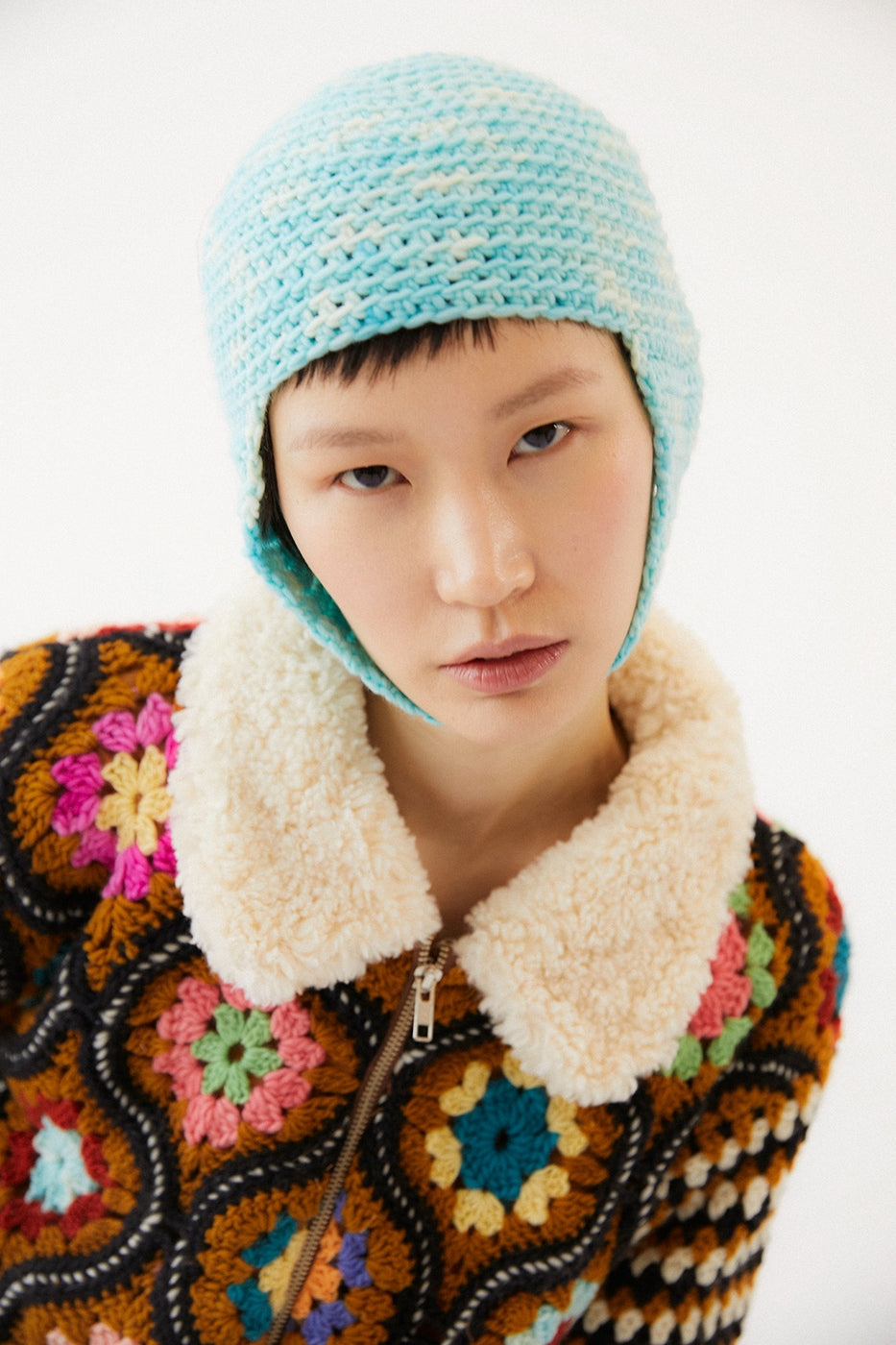 Wool Jacket Clara - Rust Brown