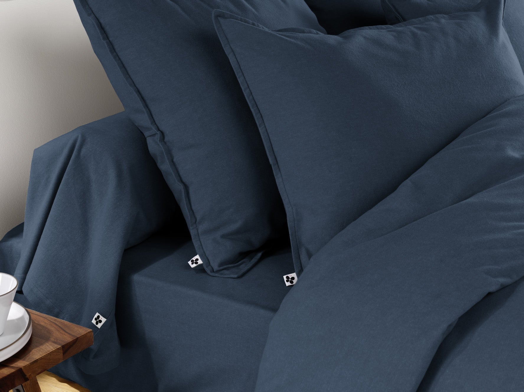 Funda De Almohada - Franela - Candice - Nuit