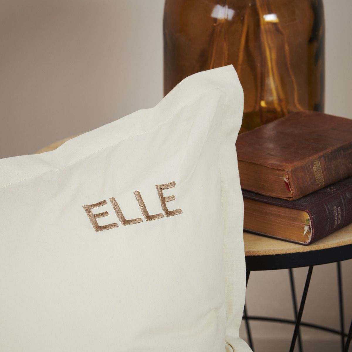 Uni Percale - Taie Oreiller - Gris