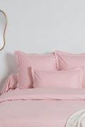 Uni Percale - Taie Oreiller - Percale De Coton - Rose Dragee