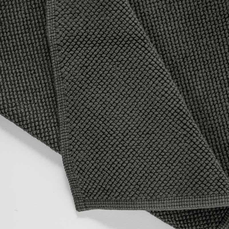 Looped Cotton Bath Mat - Graphite