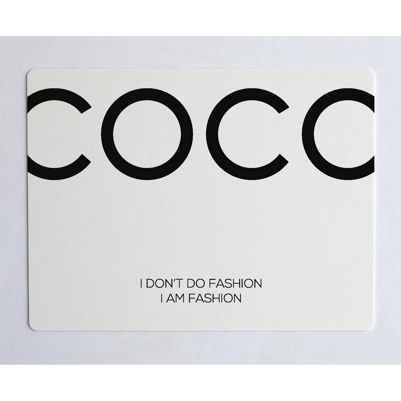 Tapis De Bureau - Coco Chanel