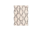 Naly - Tapis Poils Longs - Motif Graphique
