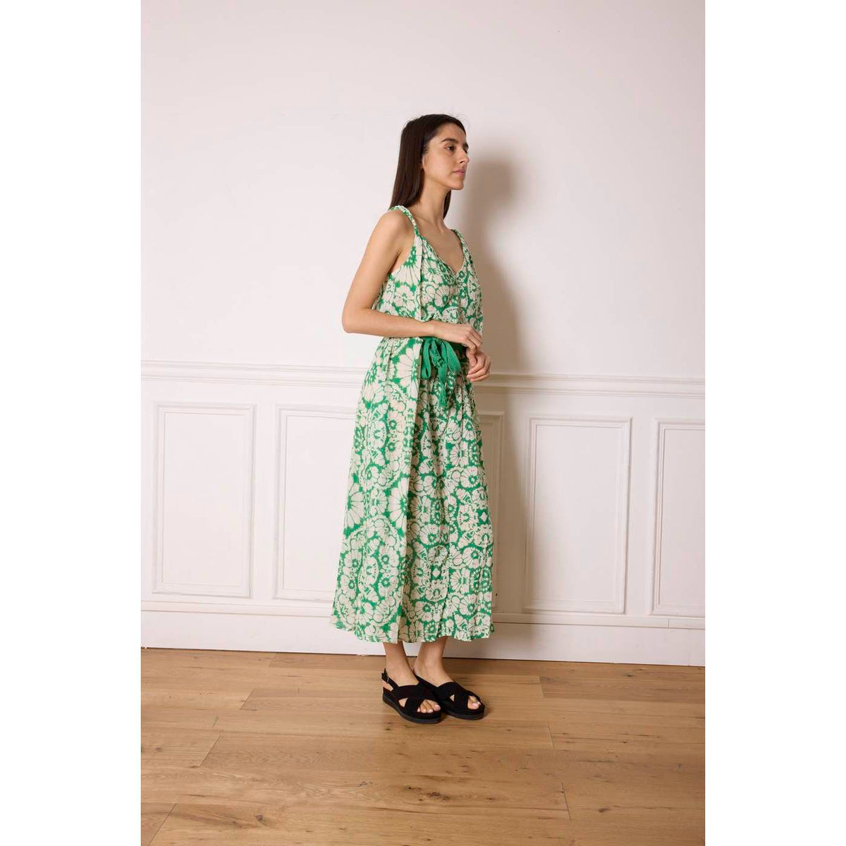 Robe Tayma - Vert