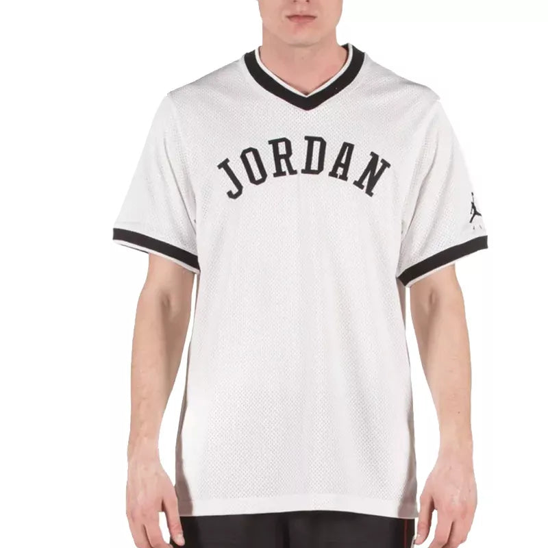 Camiseta Nike Jordan Jumpman Air Mesh - Blanco