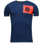 Tee-Shirt Nike Psg Crest Junior - Bleu